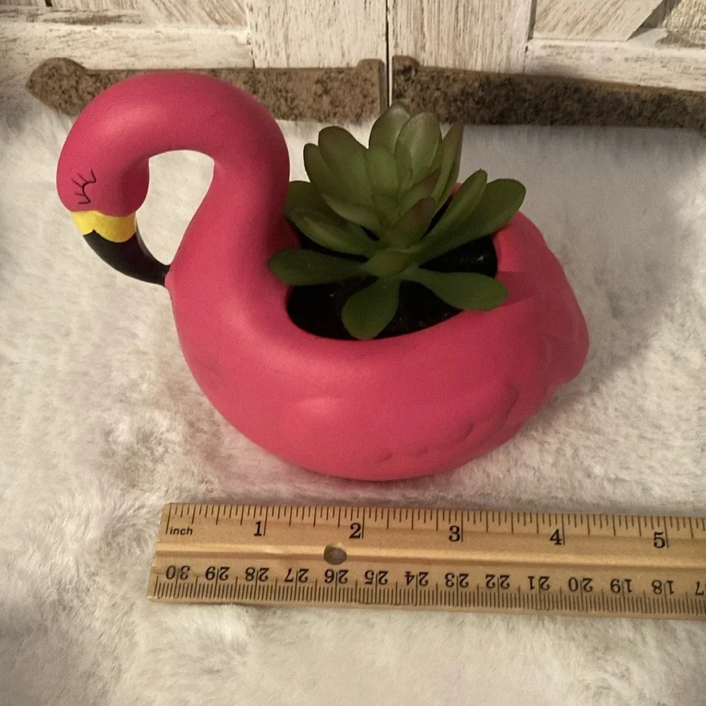 Target 2021 Flamingo Succulent Faux Plant